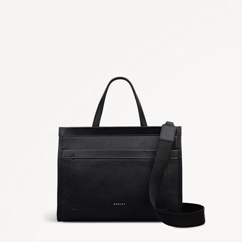 Alba Place Small Ziptop Grab Black - 111905 sold by Radley