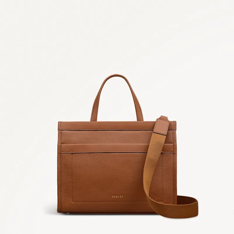 Alba Place Small Ziptop Grab Indus Tan - 111907 sold by Radley