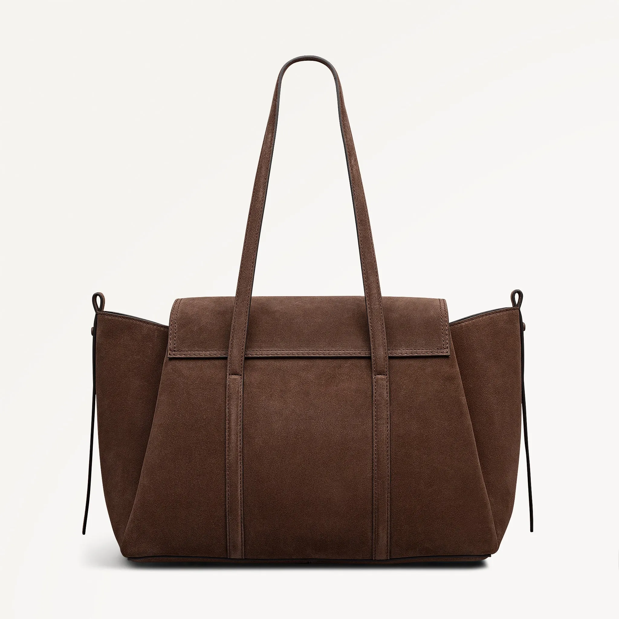 The Chancery Leather Medium Flapover Shoulder Bag in Coffee - 112252 sold by Radley product image thumbnail 3