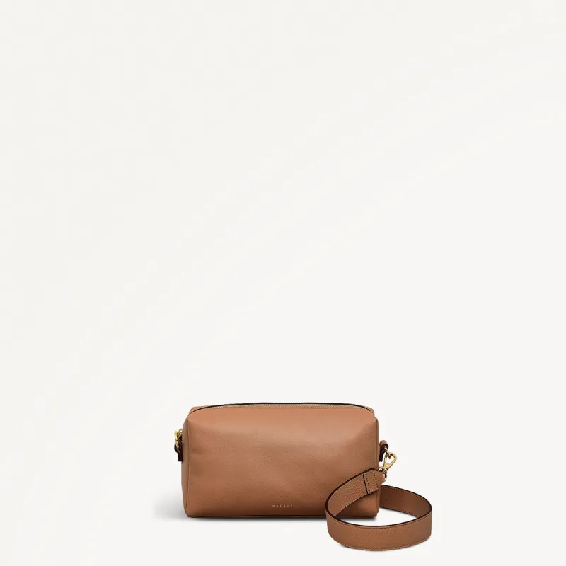 Lynton Close Leather Mini Zip Around Crossbody Bag in Chai - 111272 sold by Radley