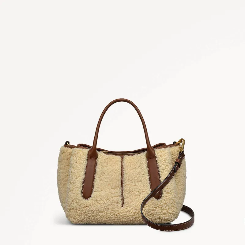 Hillgate Place Leather Open Top Grab Bag in Natural - 110173 sold by Radley