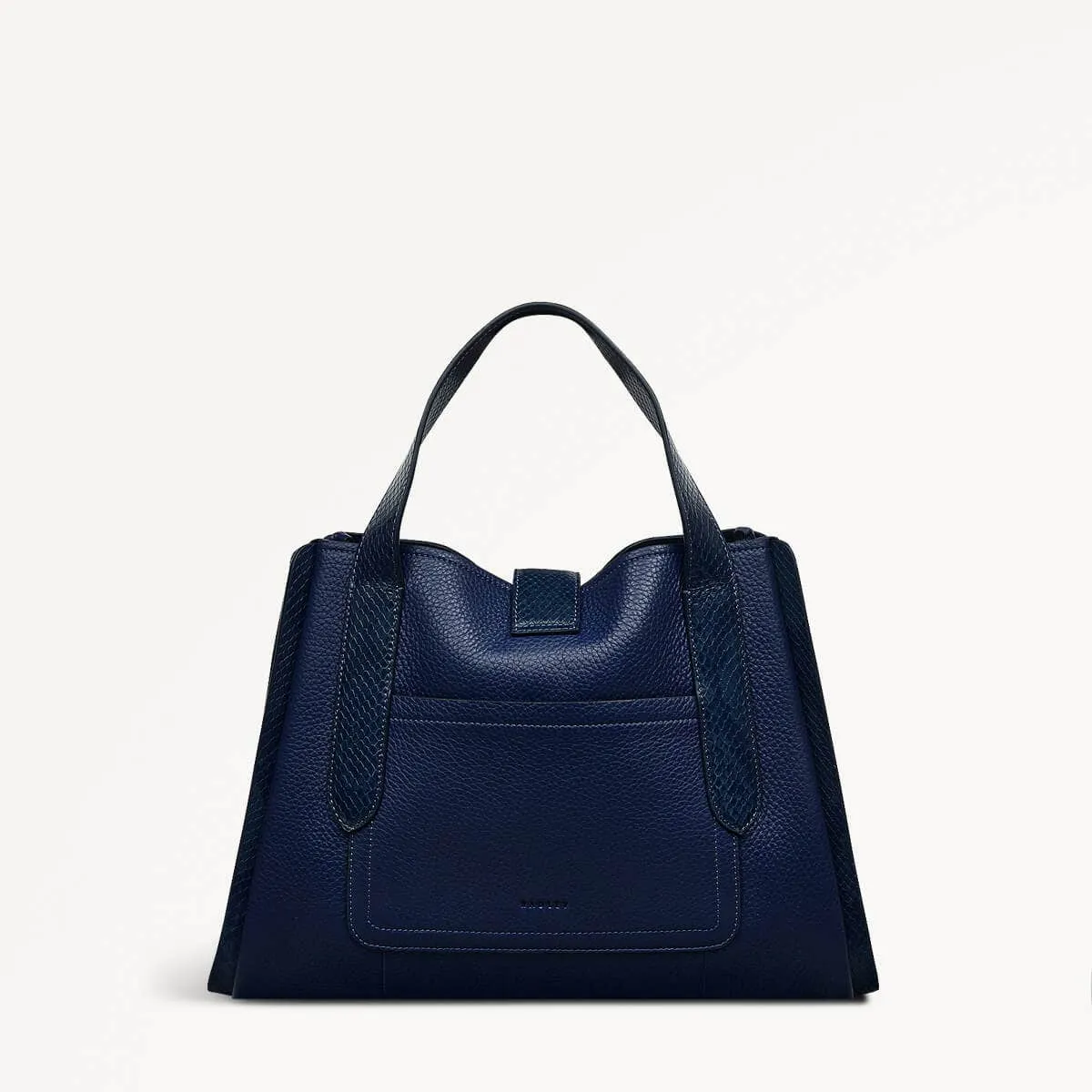 Sloane Street Leather Medium Ziptop Grab Bag in Evenfall - 110156 sold by Radley product image thumbnail 2