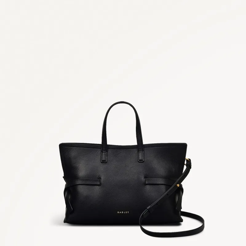 Fleet Street Leather Small Open Top Crossbody Bag in Black - 110306 sold by Radley