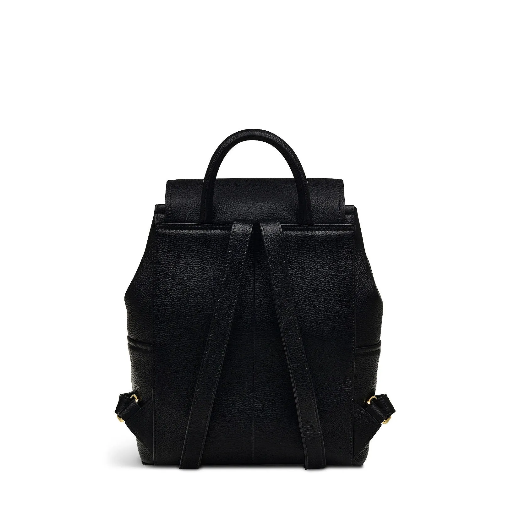 Brompton Crescent Leather Medium Flapover Backpack in Black - H2326001 sold by Radley product image thumbnail 2
