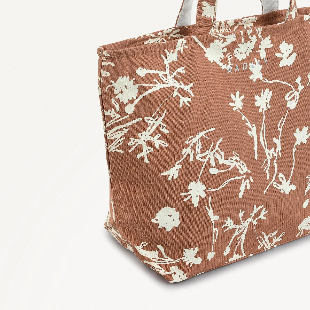 Blooming Lovely Fabric Small Ziptop Tote in Chai - 110991 sold by Radley product image thumbnail 4