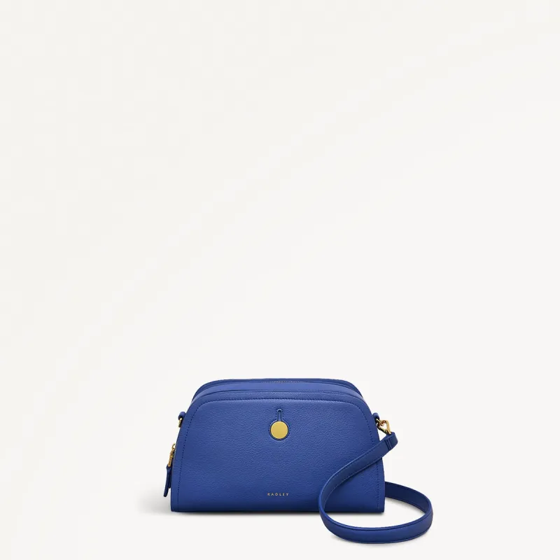 BATHURST MEWS SMALL ZIPTOP CROSS BODY YVES BLUE sold by Radley