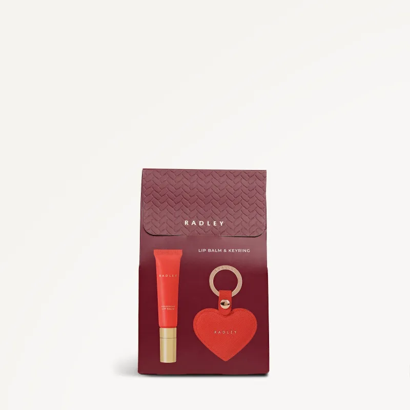 Radley Beauty Lip Balm & Keyring Cranberry - 4009785 sold by Radley