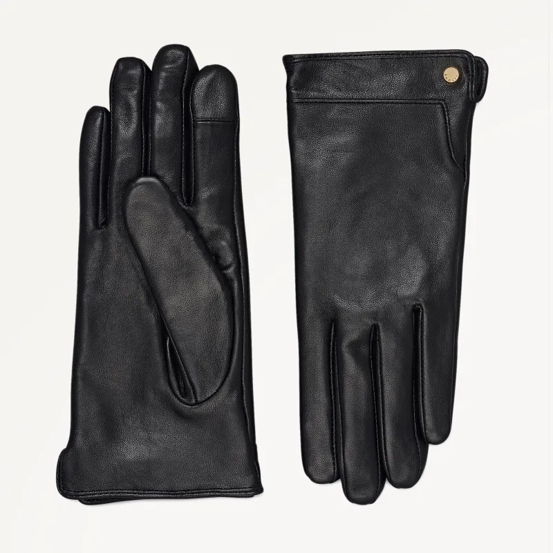 GLOVERS LANE LEATHER GLOVES BLACK sold by Radley