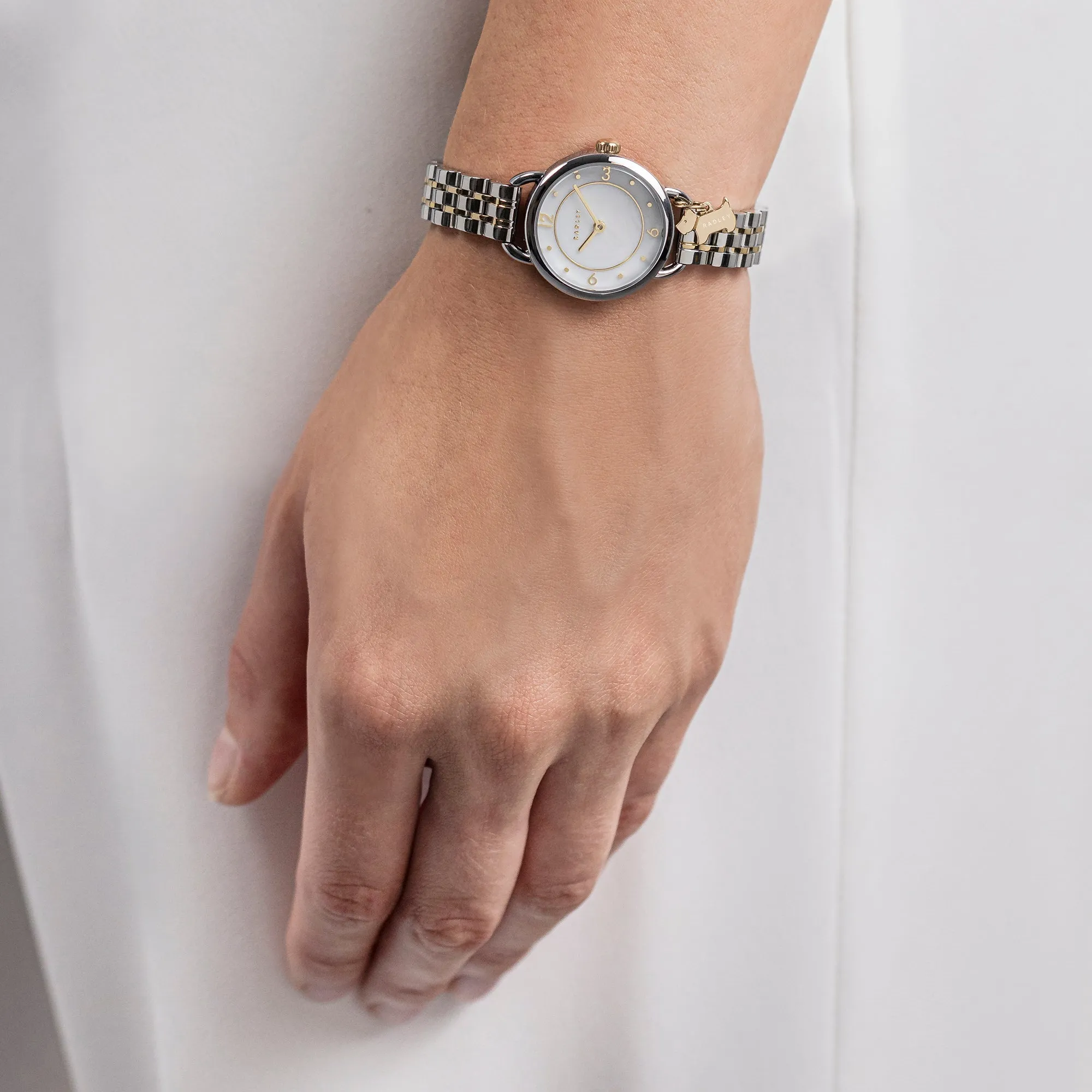 Selby Street Two Tone Link Bracelet Watch Silver - RY4639 sold by Radley product image thumbnail 2