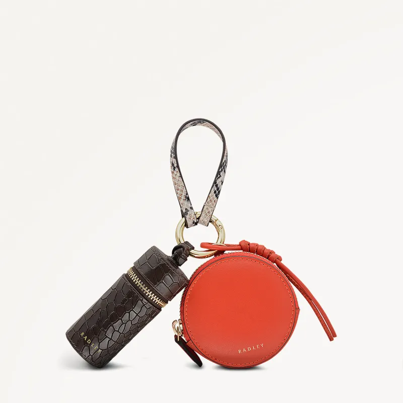 Nicholas Road Leather Small Multi-Compartment Pouch in Flame - 112515 sold by Radley