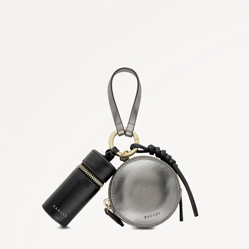 Nicholas Road Leather Small Multi-Compartment Pouch in Silver - 112517 sold by Radley