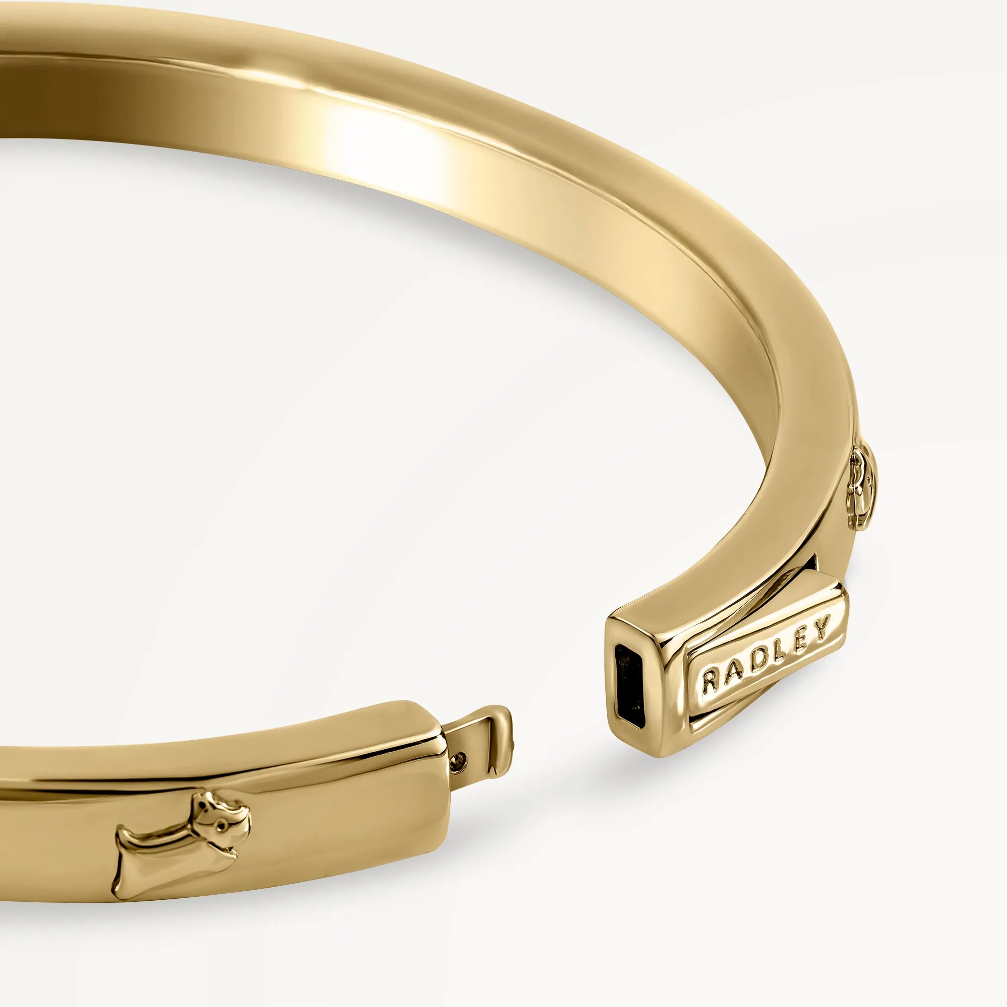 Cuba Street Etched Bangle Gold - RYJ3490S sold by Radley product image thumbnail 3