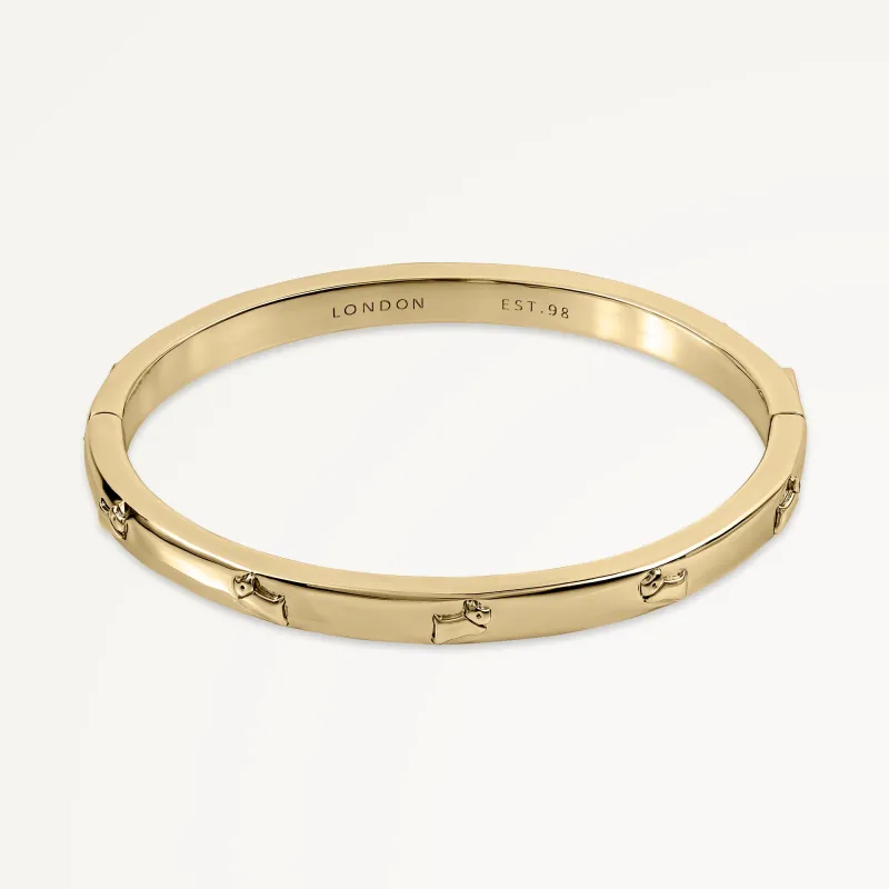 Cuba Street Etched Bangle Gold - RYJ3490S sold by Radley