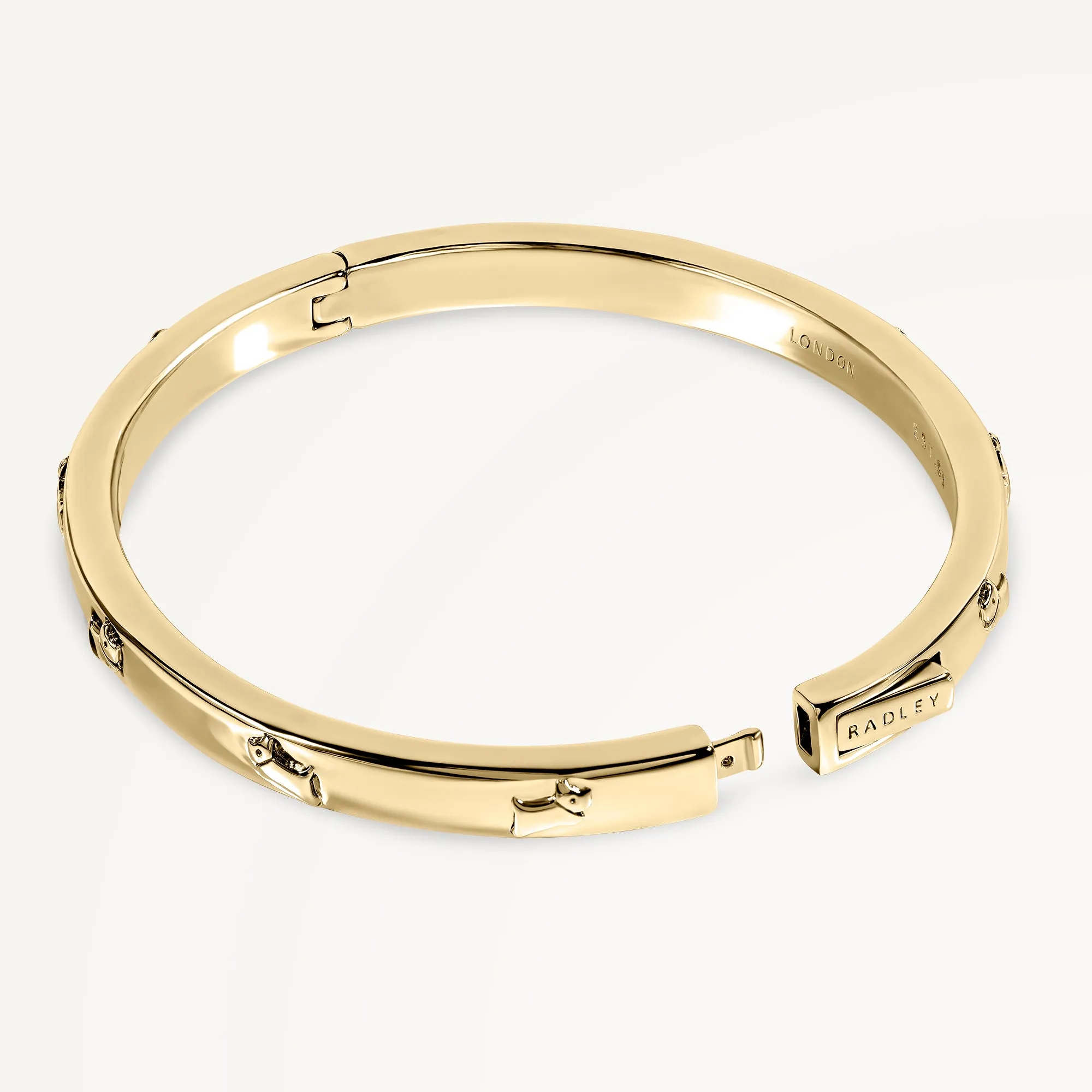 Cuba Street Etched Bangle Gold - RYJ3490S sold by Radley product image thumbnail 2