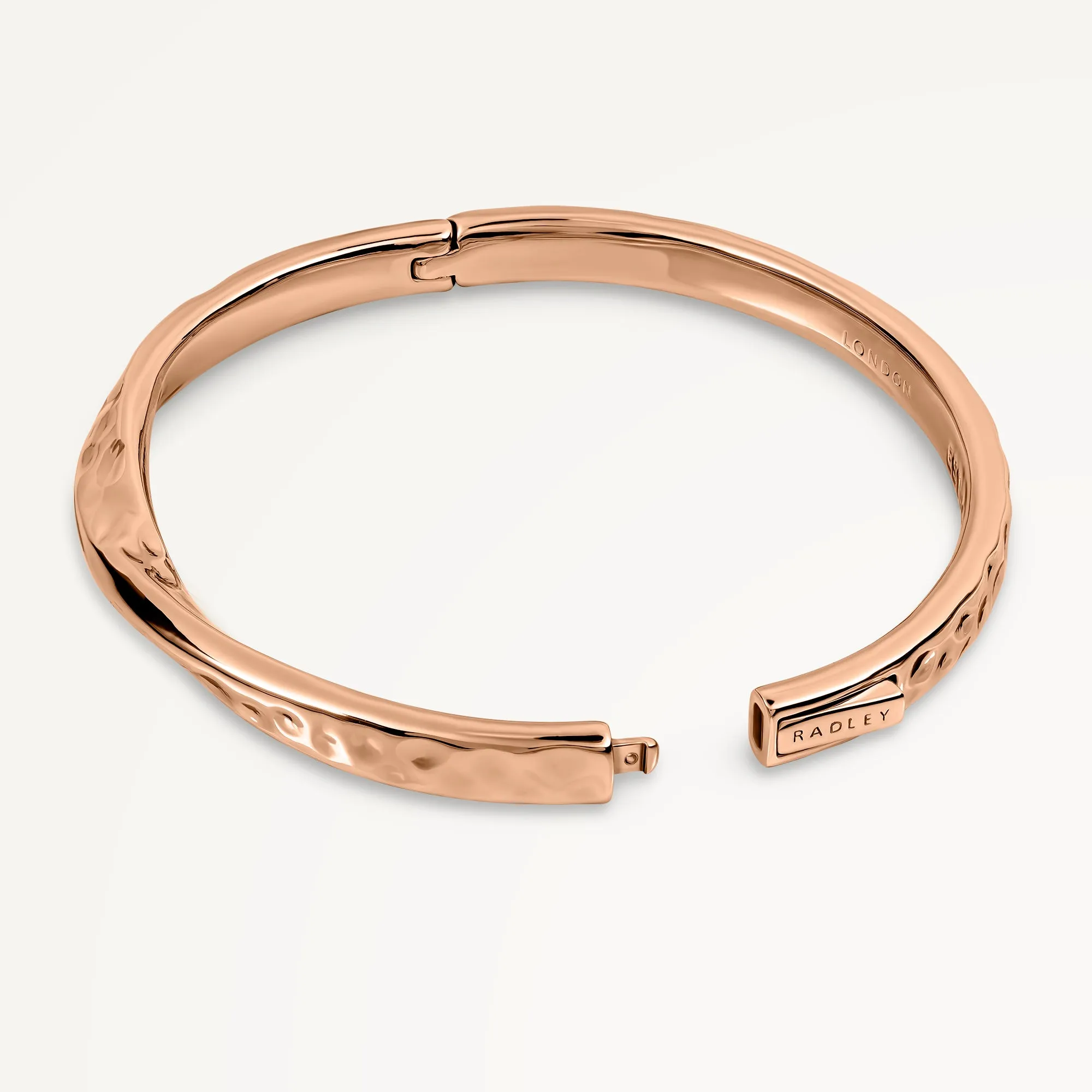 Beaton Close Hammer Effect Bangle Rose Gold - RYJ3488S sold by Radley product image thumbnail 2