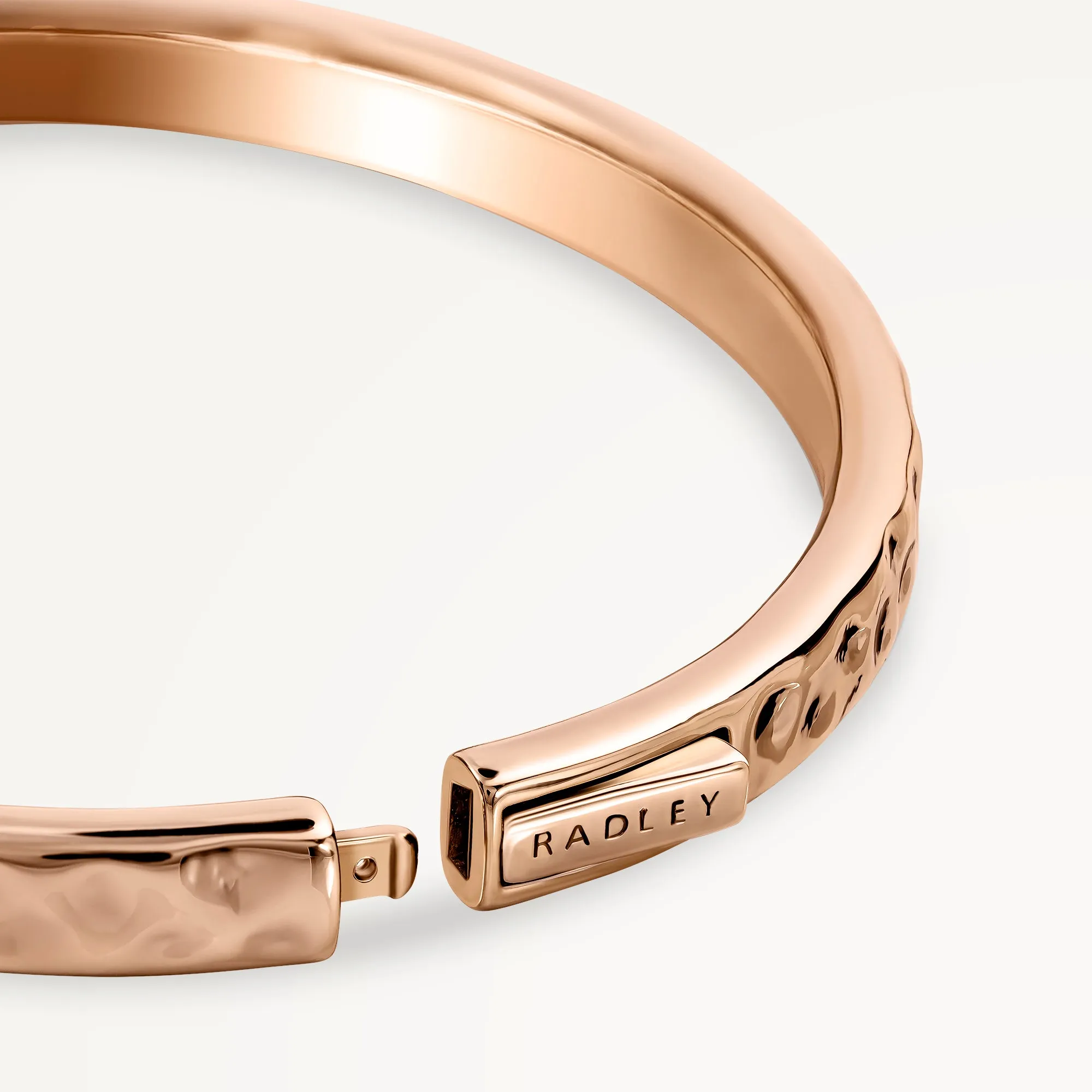 Beaton Close Hammer Effect Bangle Rose Gold - RYJ3488S sold by Radley product image thumbnail 3