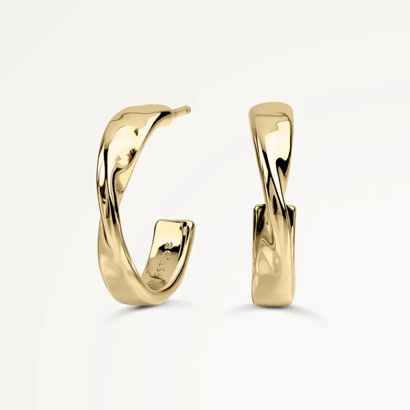 Beaton Close Hammer Hoop Earrings Gold - RYJ1556S sold by Radley