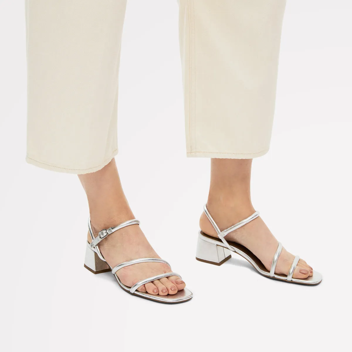 LANDSDOWN CRESCENT STRAP SANDAL SILVER sold by Radley product image thumbnail 2