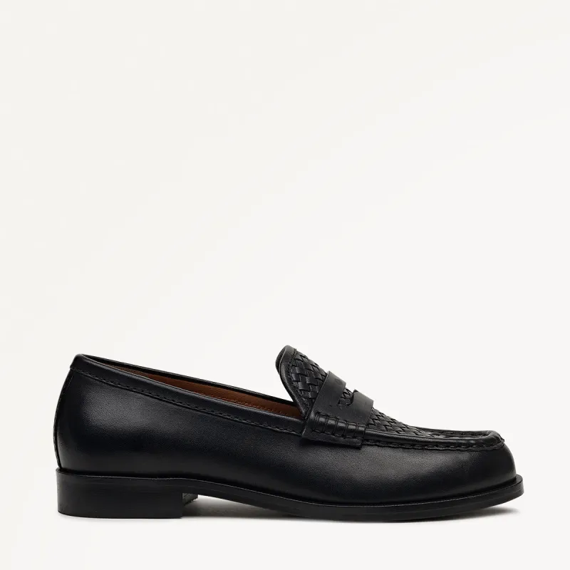 Threadneedle Row Weave Classic Loafer Black - 112535 sold by Radley