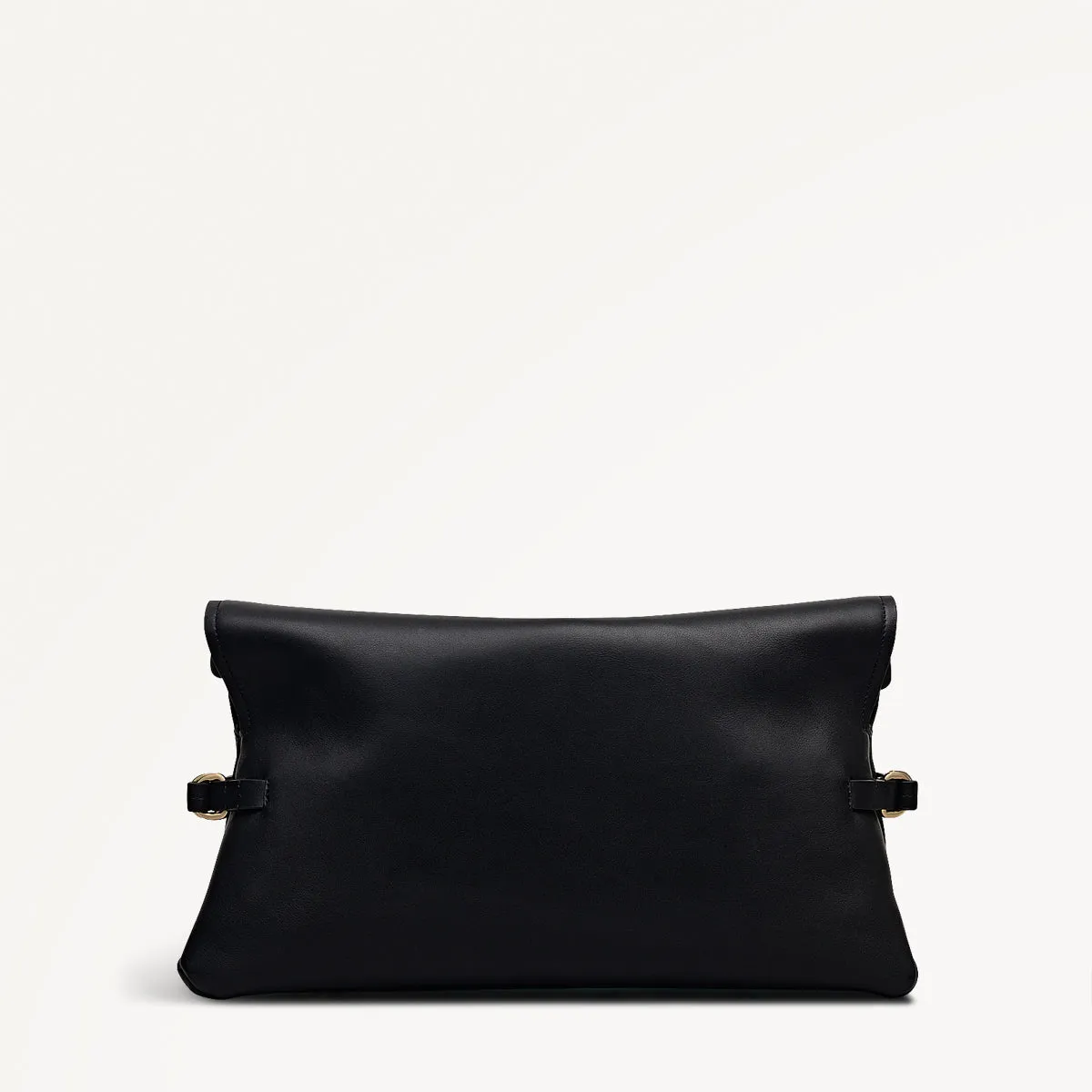 Fleet Street Leather Large Flapover Clutch Bag in Black - 112284 sold by Radley product image thumbnail 3