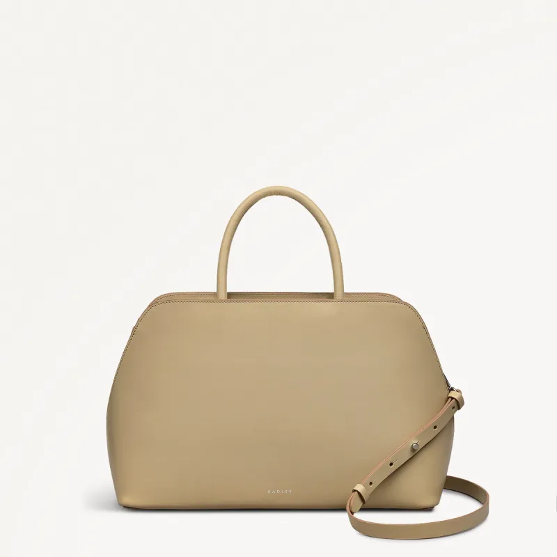Liverpool Street Medium Ziptop Grab Stone - 110830 sold by Radley