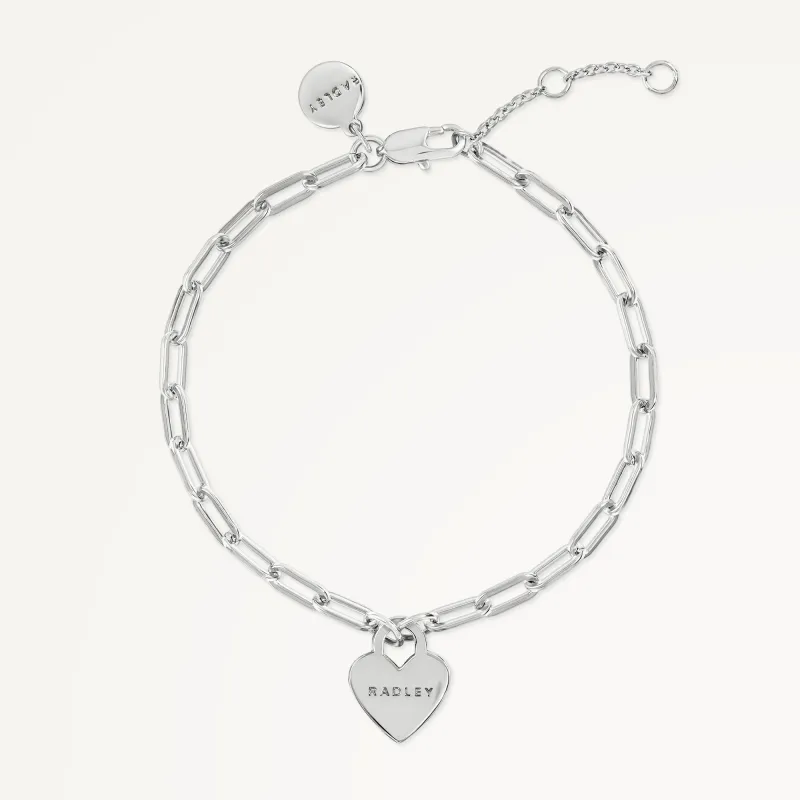 Selsey Street Heart Charm Bracelet Silver - RYJ3525S sold by Radley