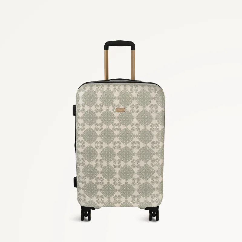 Radely Crochet 4 Wheel Medium Suitcase in Olive Green  - 112012 made by Radley