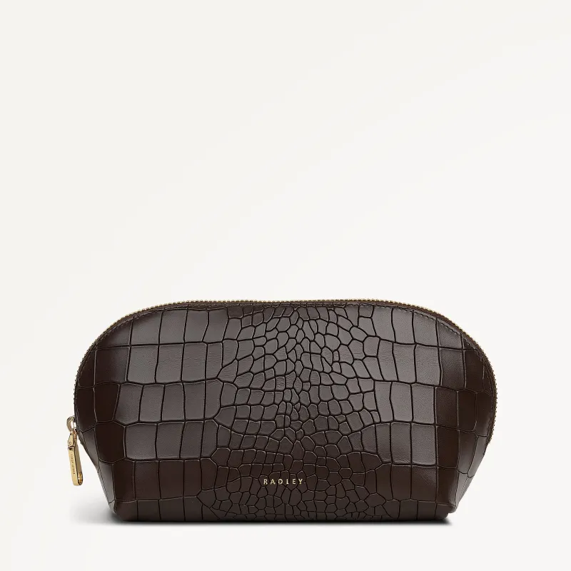 Commute Street - Faux Croc Medium Cosmetic Pouch - RSE15235 sold by Radley