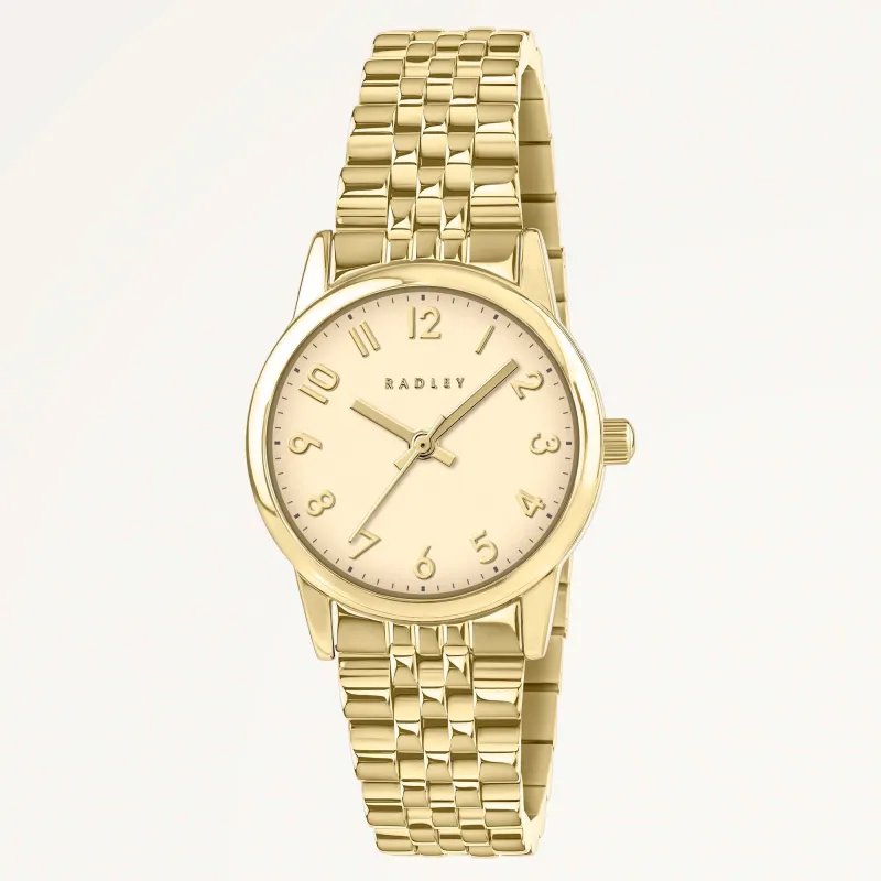 Southwark Park Link Bracelet Watch Gold - RY4678 made by Radley