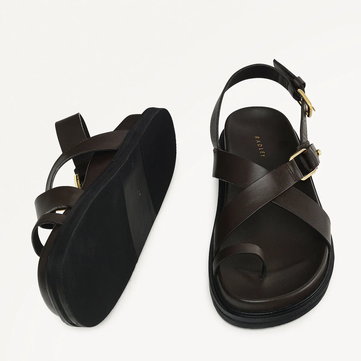 Norway Walk Crossover Footbed Chocolate - 111307 sold by Radley product image thumbnail 4