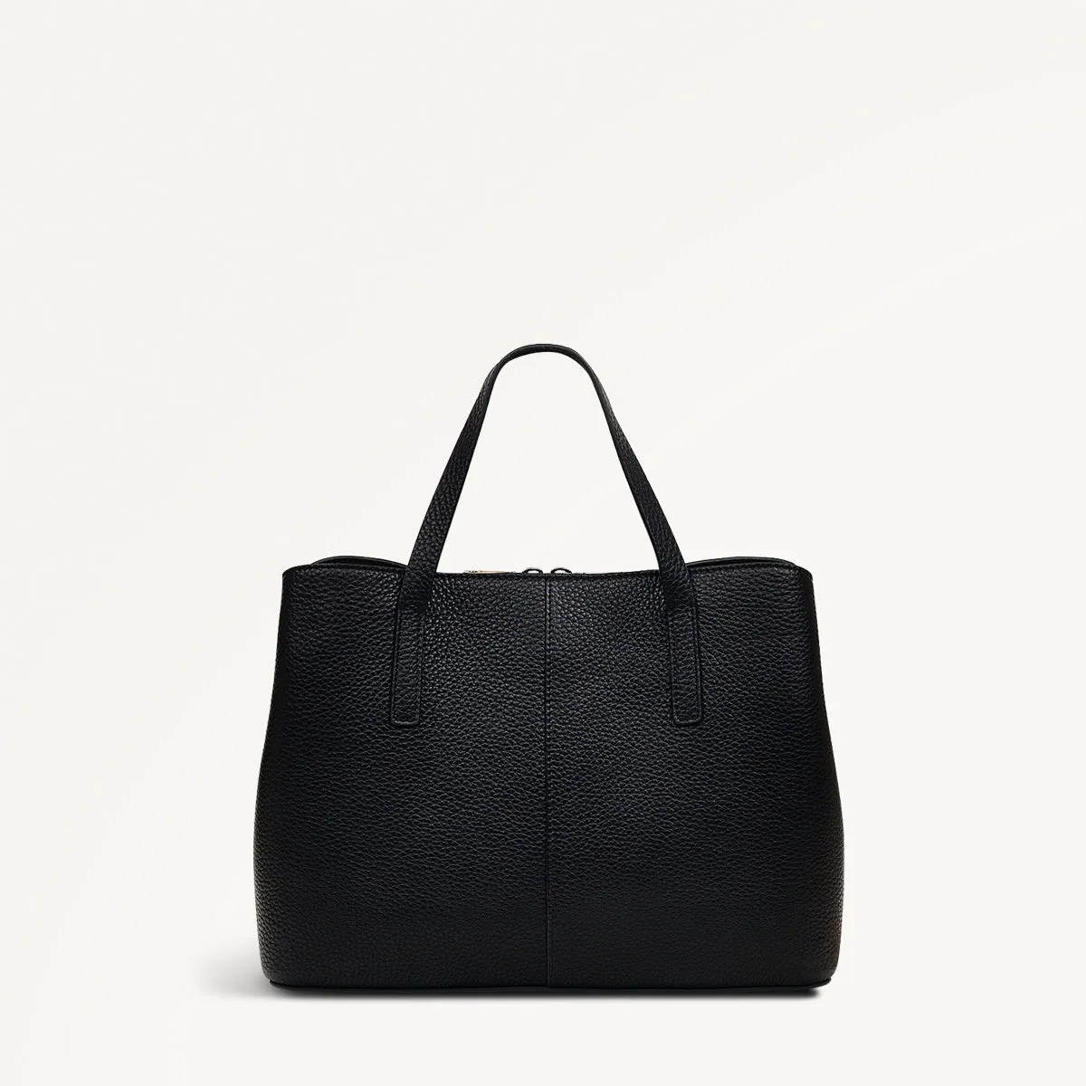Dukes Place Leather Medium Ziptop Grab Bag in Black - H2464001 sold by Radley product image thumbnail 3