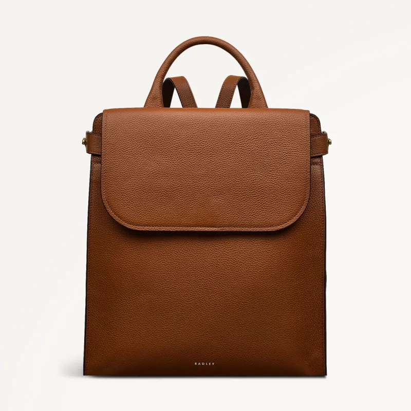 The Rathbone Large Flapover Backpack Saddle  - 110289 sold by Radley