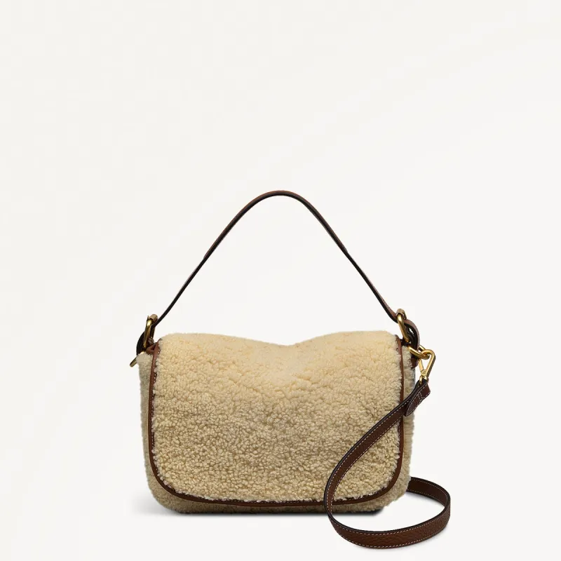 Grafton Street - Shearling Small Flapover Cross Body Bag - RHD13302 sold by Radley