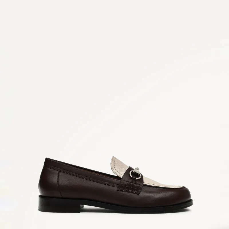 Burlington Row Saddle Loafer in Chocolate - 110970 sold by Radley