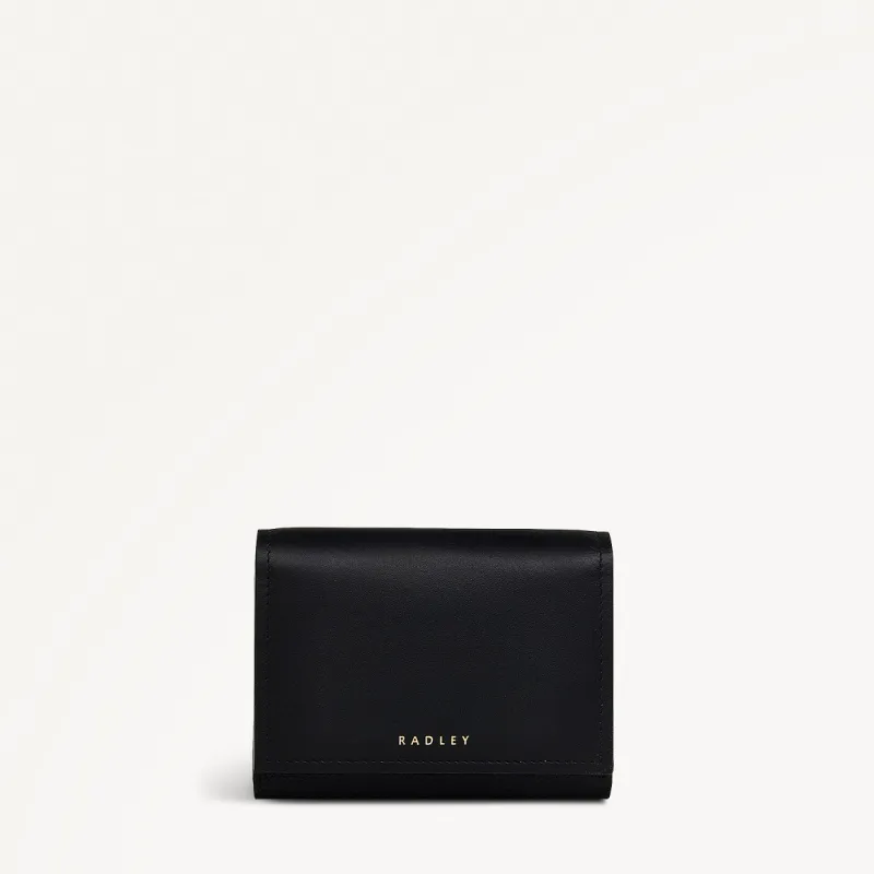 Holmes Avenue Leather Medium Flapover Wallet in Black - 111766 sold by Radley