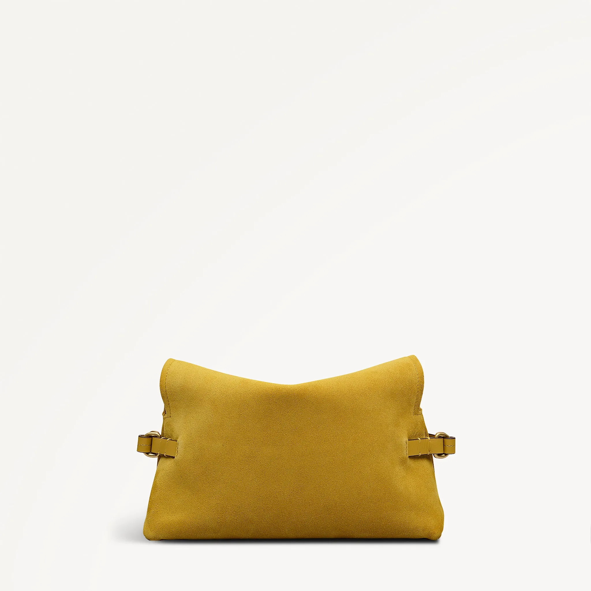 Fleet Street Leather Medium Flapover Clutch Bag in Ochre - 112305 sold by Radley product image thumbnail 3