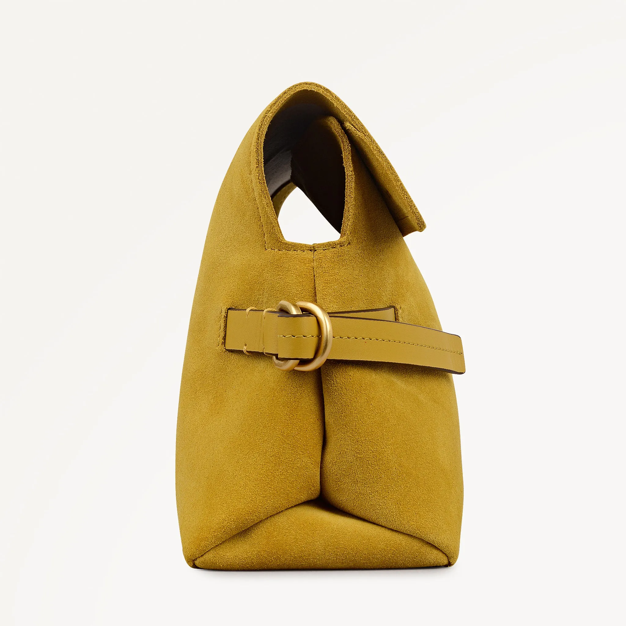 Fleet Street Leather Medium Flapover Clutch Bag in Ochre - 112305 sold by Radley product image thumbnail 5