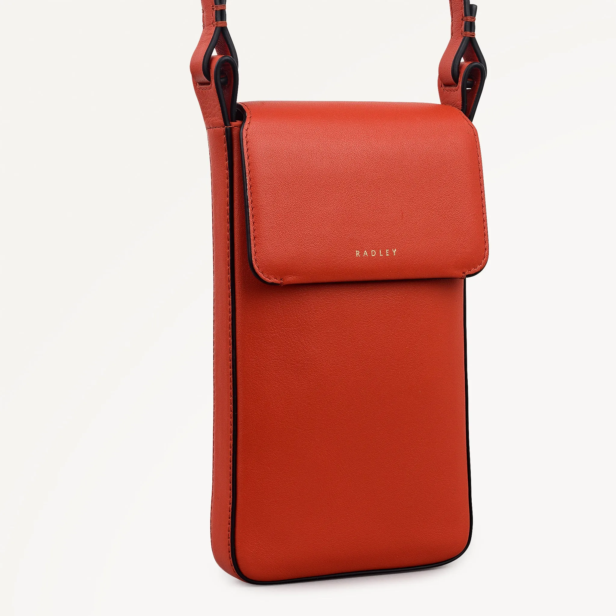 Westwell Lane Leather Medium Phone Cross Body Bag in Flame - 112316 sold by Radley product image thumbnail 5