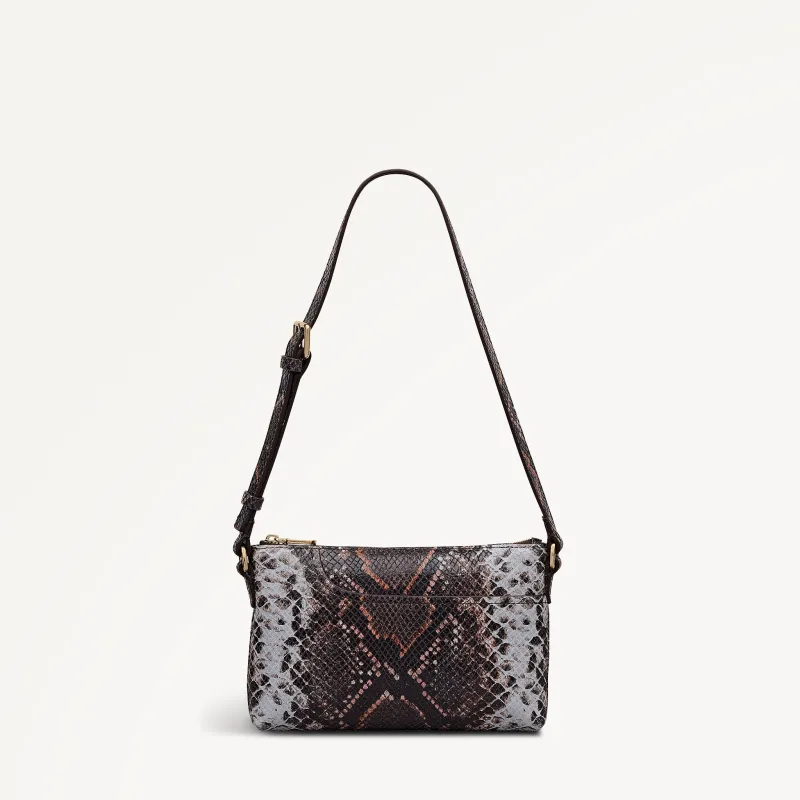 Pockets Leather Mini Ziptop Ew Shoulder Bag in Carmine - 112309 sold by Radley