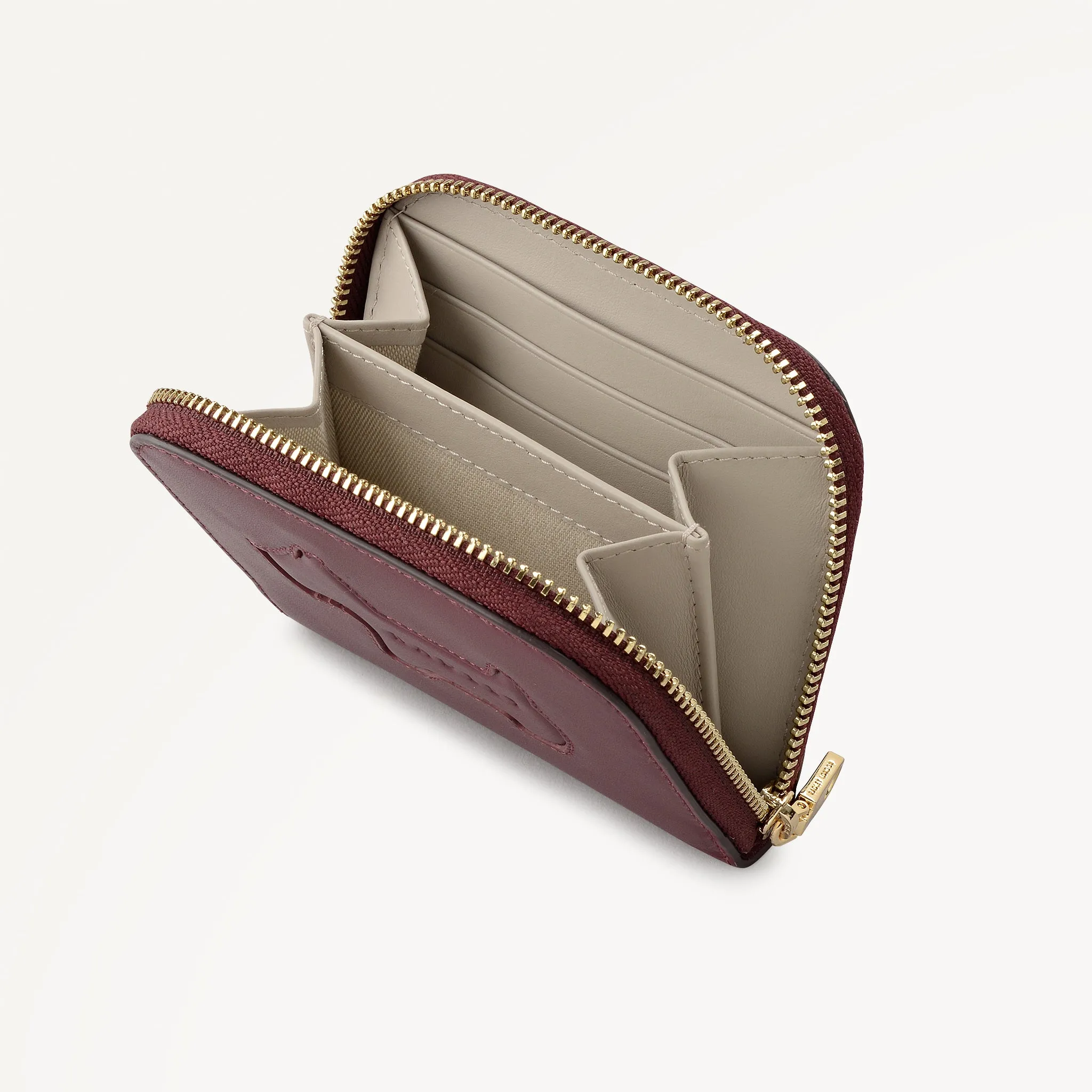 Hadley Lane Small Zip Around Purse Dark Cherry - 112972 sold by Radley product image thumbnail 3