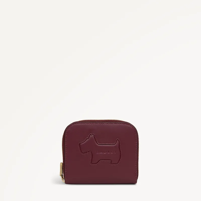 Hadley Lane Small Zip Around Purse Dark Cherry - 112972 made by Radley