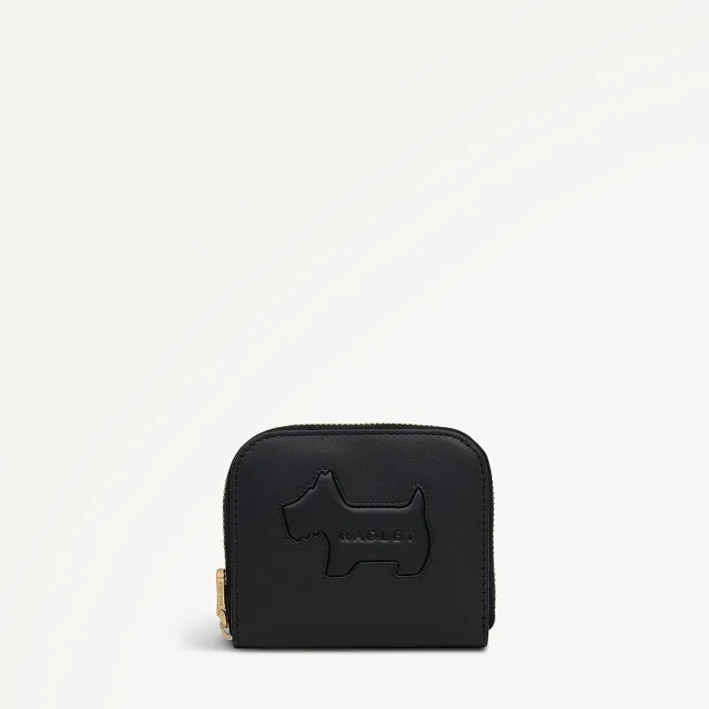 Hadley Lane Small Zip Around Purse Black - 112970 made by Radley
