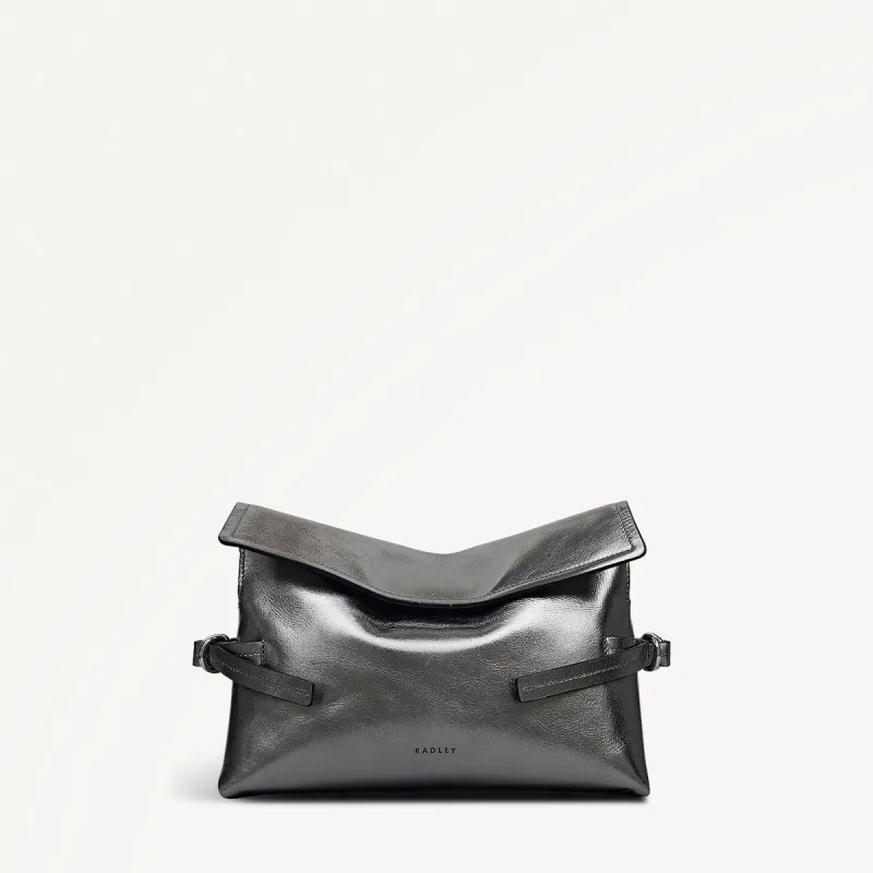 Fleet Street - Metallic Medium Flapover Clutch Bag - RHE28804 sold by Radley
