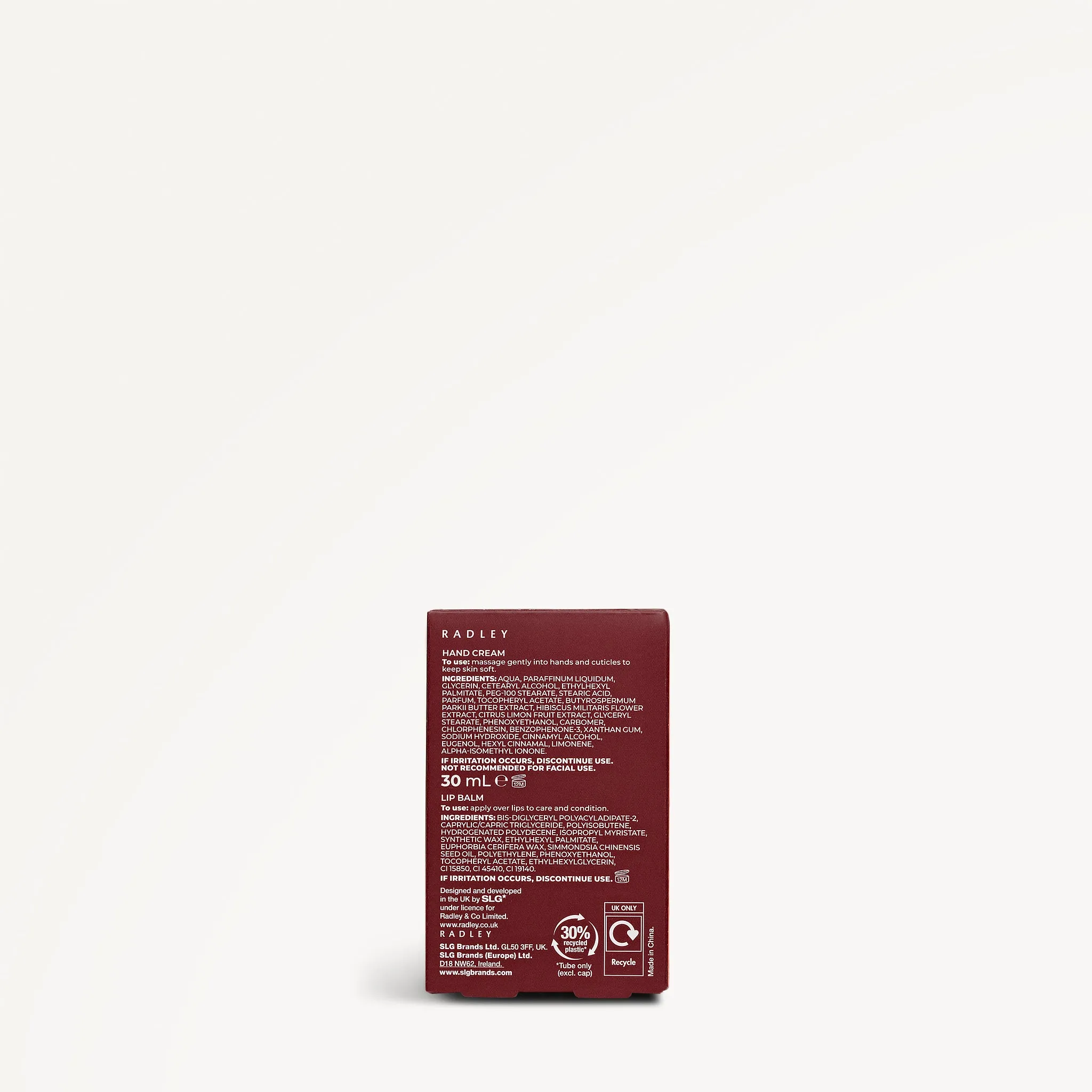 Radley Beauty Hand Cream & Lip Balm Cranberry - 4010188 sold by Radley product image thumbnail 2