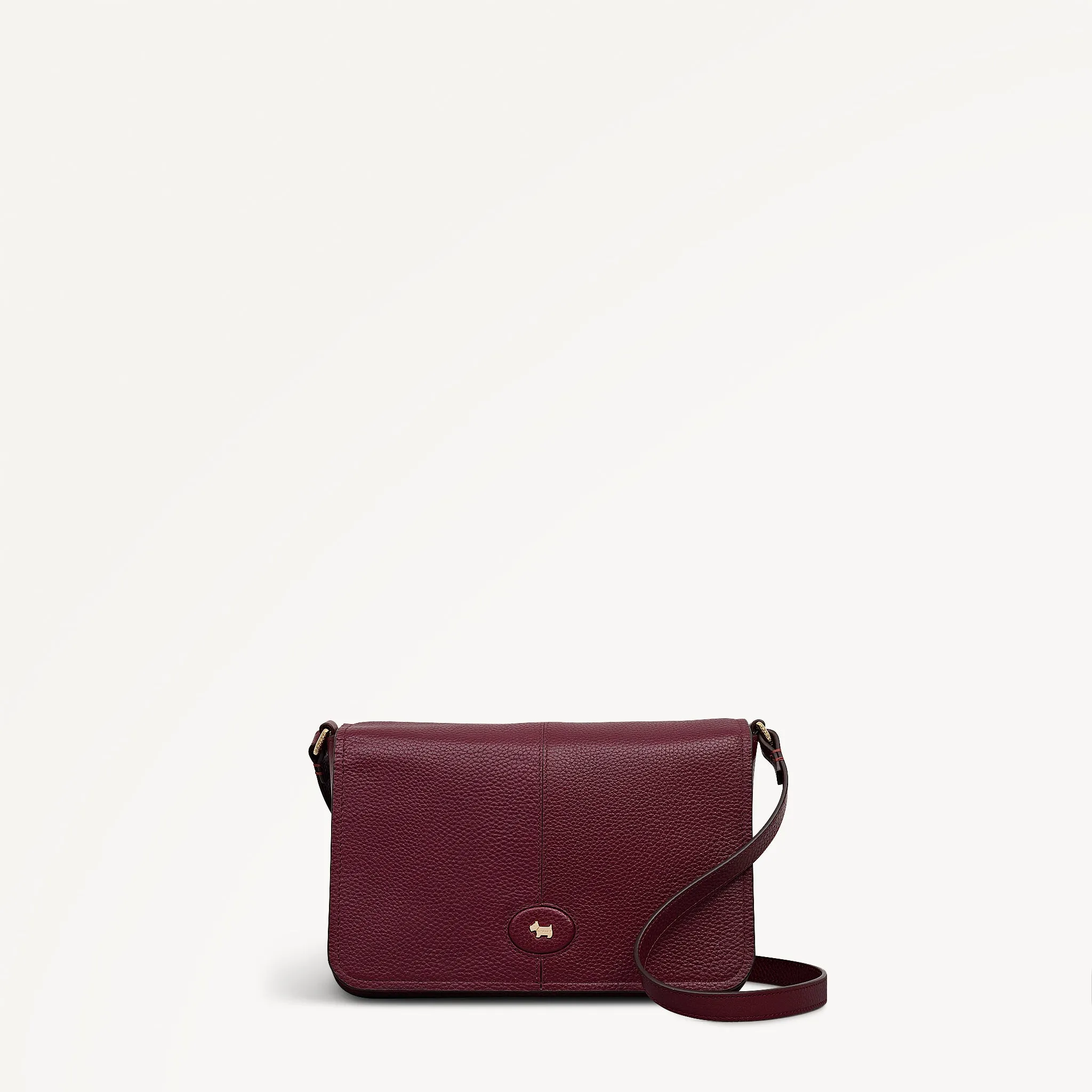 Maldon Mews Medium Flapover Cross Body Dark Cherry - 112930 sold by Radley