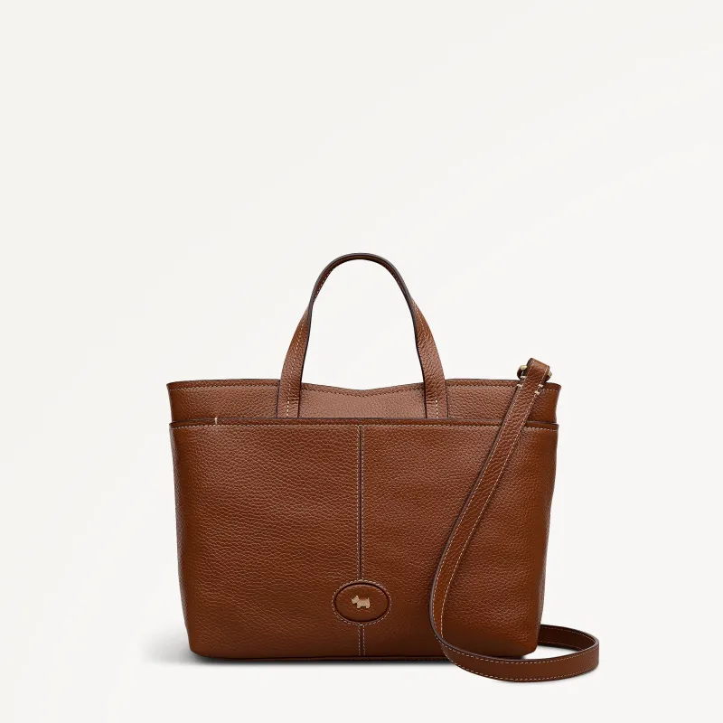 Maldon Mews Medium Ziptop Grab Cognac - 112922 sold by Radley