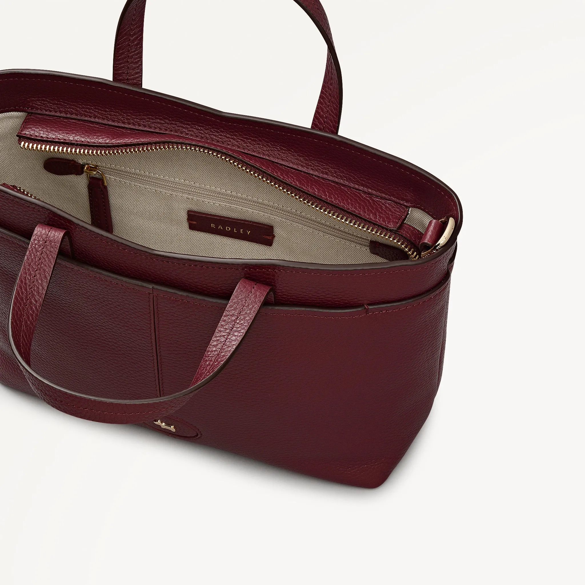 Maldon Mews Medium Ziptop Grab Dark Cherry - 112921 sold by Radley product image thumbnail 3