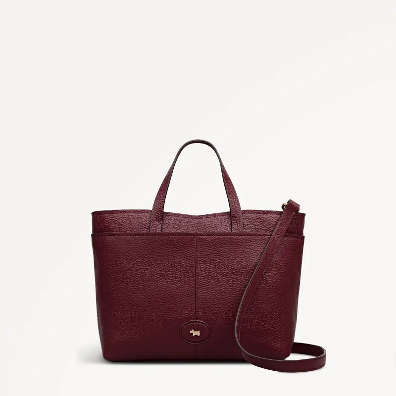 Maldon Mews Medium Ziptop Grab Dark Cherry - 112921 sold by Radley