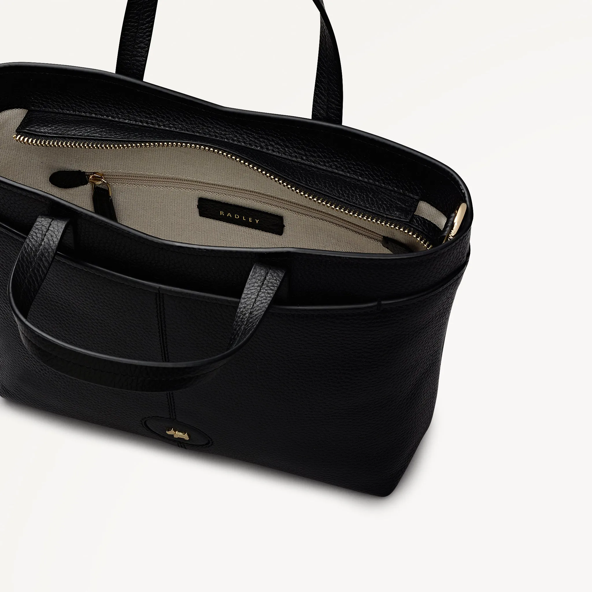 Maldon Mews Medium Ziptop Grab Black - 112920 sold by Radley product image thumbnail 3