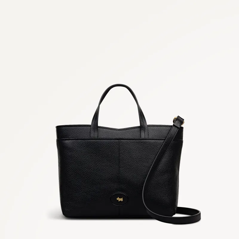 Maldon Mews Medium Ziptop Grab Black - 112920 sold by Radley